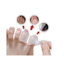 2024 NIEUWE 10 PCS/LOT SILICONE GEL Little Teen Tube Corns Blisters Corrector Pinkie Protector Gel Bunion Toe Finger Protection Gel Sleevetoe