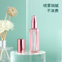 2024 new 10ml Stained Glass Coated Perfume Spray Bottle Portable Mini Perfume Storage Bottle Travel Cosmetic Sub-Bottling Beauty