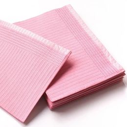 2024 new 125 Pcs Disposable Tattoo Clean Pad Table Covers Clean Pad Patient Dental Napkins Beauty Accessories Bibsdental napkins beauty bibs
