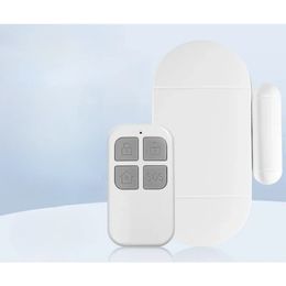 2024 NUEVO 130dB Ingreso de la ventana inalámbrica Security Sensor Alarma Alarma Magnética Sistema de garaje Smart Home LED para inalámbrico