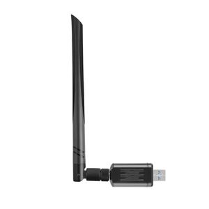 2024 NOUVEAU 2,4G / 5.8G WiFi USB 3.0 Adaptateur Wireless AC 1200 Mbps Carte réseau RTL8812BU Récepteur d'antenne à gain élevé pour Windows Mac OS pour WiFi