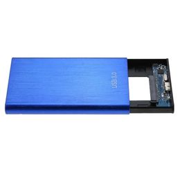 2024 NOUVEAU CAS HDD de 2,5 pouces SATA 3.0 à USB 3.0 5 Gbit / s HDD SSD Enclosure Prise en charge tous les 7 mm / 9,5 mm 2,5 pouces SATA 1/2/3 HDD SSD Boîte externe