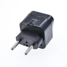 2024 NUEVO 2 pines Brasilian CA enchufe UK/EE. UU./UE a Brasil Brasil Brasil Adaptador de alimentación de 2 pin Converter Convergador para el hogar Travelfor Brasil