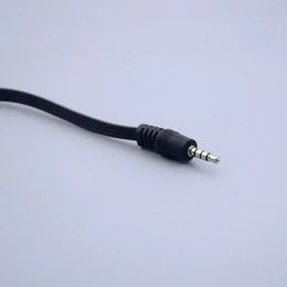 2024 Nieuwe 3,5 mm -aansluiting tot 3 RCA mannelijke audiovideo AV -kabel aux stereo koord 3RCA standaard converterdraad voor luidspreker tv -doos cd dvd -speler 1.5m