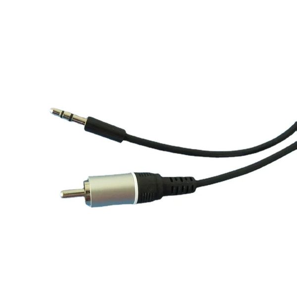 2024 NOUVEAU Câble audio de 3,5 mm à RCA Câble audio de 1 mètre 3.5 Mâle mâle à RCA pour haut-parleur DVD Adaptateur de connexion de l'amplificateur DVD