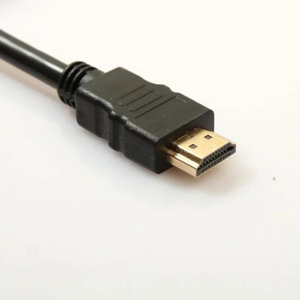 2024 NOUVEAU Câble adaptateur AV de convertisseur vidéo de 5ft Câble adaptateur AV HDTV HDMI utile compatible avec le composant RCAFOR Câble adaptateur AV pour For