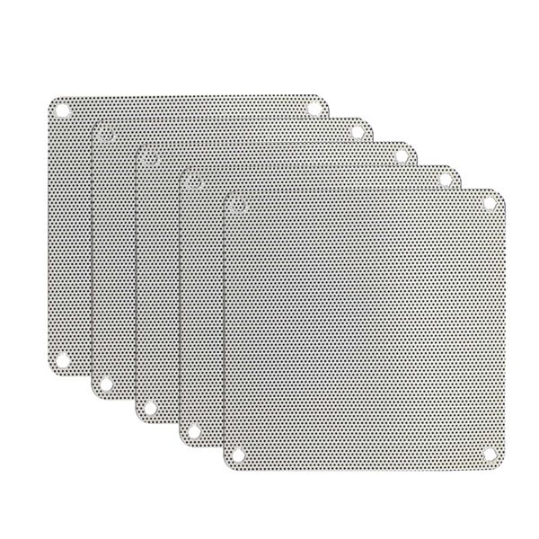 2024 Nouveau 5pcs 80 mm 90 mm 120 mm 140 mm Cuttable PVC PC PC Filtre à poussière Filtre à poussière Boîtier de refroidissement à la poussière Mesh de refroidissement