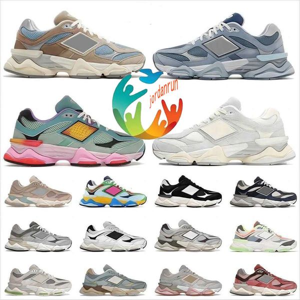 9060s 2002r Diseñador 2024 nuevos zapatos para correr Hombres Mujeres Sal marina Cuarzo blanco Gris Nube de lluvia Gris 550 Blanco Verde Gris fresco 530 Plata Azul marino Zapatillas de deporte para hombre