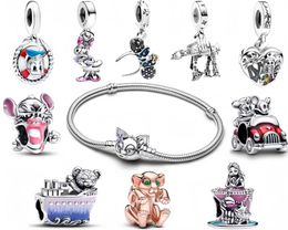 2024 NUEVO 925 Silver DIY Nuevas cuentas epoxi accesorios de bricolaje adecuados para mujeres colgantes de joyería pulsera envío gratis