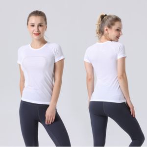 2024 Nouveau align Lululemenly-07 Womens 2.0 Yoga Couleur courte couleur Nude Sports Forme de la taille serrée Fitness Loose Jogging High Quality