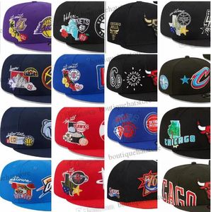 2024 NEW America Basketball LA LC HEAT OKC CITY YORK BULL chapeaux sport 32 équipes football baseball Snapbacks chapeaux Hip Hop Sports 10000 designs chapeaux
