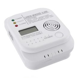 2024 Nouveau Anpwoo New Co Carbone Monoxyde Alarm Detector LCD Digital Home Security Indentident Sensor SafetyFor LCD Digital Detector for LCD