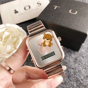 Nouveauté 2024 - Adorable bracelet à breloques ours espagnol pour montres pour femmes.Cadeau parfait pour les fêtes de fin d'année