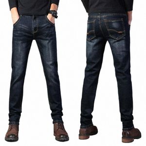 2024 Nouvelle arrivée de haute qualité élastique slim jeans hommes, jeans skiny pour hommes, jeans gris hommes, taille plus 28-40 11 choix de haute qualité U1rw #