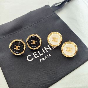 2024 Nouvelle arrivée Boucles d'oreilles de marque de luxe Stud 18k Géométrie en or Amour Rétro Vintage Boucle d'oreille Boucles d'oreilles Anneaux d'oreille Bijoux pour femmes