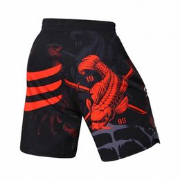 2024 Nouvelle arrivée Shorts décontractés pour hommes Cody Lundin Personnaliser MMA Shorts Gym Sport Compr Design BJJ Muay Thai shorts pour Man Gym e38i #