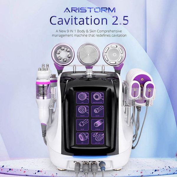 2024 Nouveautés 30k 40k 80k 3D RF Cavitation sous vide Anti-rides Lipolyse par ultrasons Marteau froid chaud 2.0 Cavitation Minceur Machine