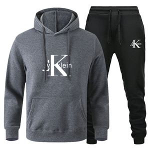 2024 Nieuwe Herfst Winter Fleece Mannen Vrouwen Hoodies + Broek 2 Stuks Sets Mode Hip Hop Trainingspak Leisure Sportkleding Trui kleding