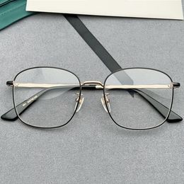 2024 Nuevo diseño de pierna de bambú Gafas unisex Marco Italia Plank Fullrim 53-17-145 GA989O Gafas livianas para gafas graduadas Conjunto de gafas Conjunto completo