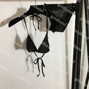 2024 Nieuwe bikiniset sexy dames badpak mode riem badmode ontwerper tweedelig badpak