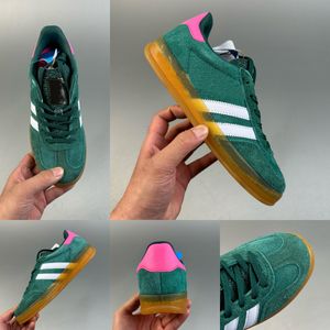 2024 Nieuwe Casual Schoenen Ad OG Vegan gazl Heren Dames Trainers Wit Gestreept Groen Roze 36-45