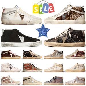 2024 Nouvelles chaussures décontractées Chaussures étoiles Mid-Star Men Femme Designer Dirty Old Plax-Formy Nappa Leather Sneakers Outdoor Luxury Italie Brand Trainers Chaussures Eur 46 Dhgate