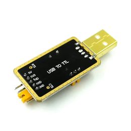 2024 Nieuwe CH340 -module in plaats van PL2303 CH340G RS232 naar TTL -module Upgrade USB naar seriële poort in negen borstelplaat voor Arduino Diy Kitfor