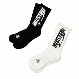 2024 Nieuwe Cott Socks Letter Gedrukt warm paar sokken v4ye#