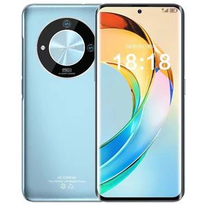 2024 Nieuwe gebogen scherm vingerafdruk AI Ontgrendel 256 GB Android I15 6.7 i14 Pro Max 5G Smartphones Opmerking 12 13 Pro Cheap Student Game Studie mobiele telefoons Androids Smartphones