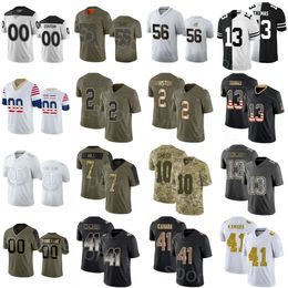 2024 Nieuw aangepaste voetbal 7 Taysom Hill Jersey 89 Rashid Shaheed 12 Chris Olave 41 Ain Kamara 56 Demario Davis 32 Tyrann Mathieu 20 Pete Werner 2 Jameis Winston Man