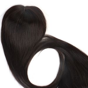 2024 Nuevo diseño Topper cabello rubio 20 pulgadas para mujeres cabello cabello cabello humano topper