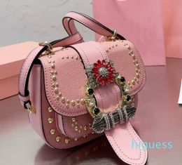 2024 Nieuwe designer tassen Fashion Woman Diamond Flower Handtas Mini Schouder Tote Bag Luxurys Women Crossbody Schoudertas Classic Lady Schouder