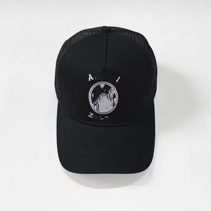 2024 nuevo diseñador gorra de béisbol ocio sombrero de lujo Unisex lengua de pato sombrero de algodón sombrilla rejilla conductor de camión ajustable HatHH025