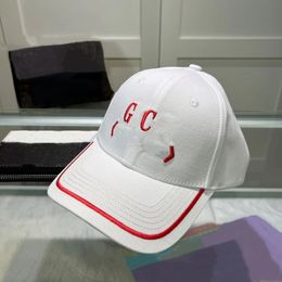 Sombrero de diseñador de lujo, gorra de béisbol con letras bordadas para hombres y mujeres, sombrero de copa informal de nueva moda, sombrero de protección solar versátil de verano
