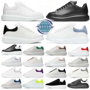 2024 Nuevo diseñador casual para hombre zapatos de mujer plataforma zapatillas de deporte de cuero gamuza veet pisos con cordones chaussur de alpargata chaussures entrenadores deportivos