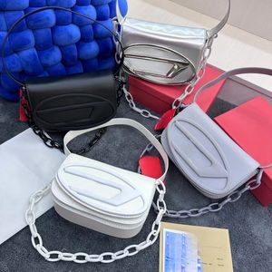 2024 NIEUWE Designer Dingdang Chain Handtas Fashion Hardware Matte textuur Wallet Mode Trend Onderarm Schoudertas Handtas