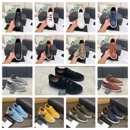 2024 Nouvelles chaussures de robe de créateurs masculines zegna à lacets Business Casual Wedding Party Quality Leather Lightweight Chunky Sneakers Formaux Formers 38-44