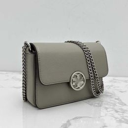 2024 Nieuwe Designer Handtas Early Dames Litchi Patroon Cowhide One Organ Cross Body Chain Square Mini Small