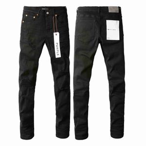 2024 Nieuwe designer jeans paarse merk jeans voor mannen dames broek paarse zomergat hight kwaliteit borduurbroek jean denim broek heren paarse jeans 82avmg