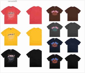 2024 Nouveau Designer T-shirt pour hommes Spider unisexe Sweat-shirt décontracté Sp5der Lâche Mode Sport Pur Coton Anti-rides Lâche Hip Hop Street B0ZX