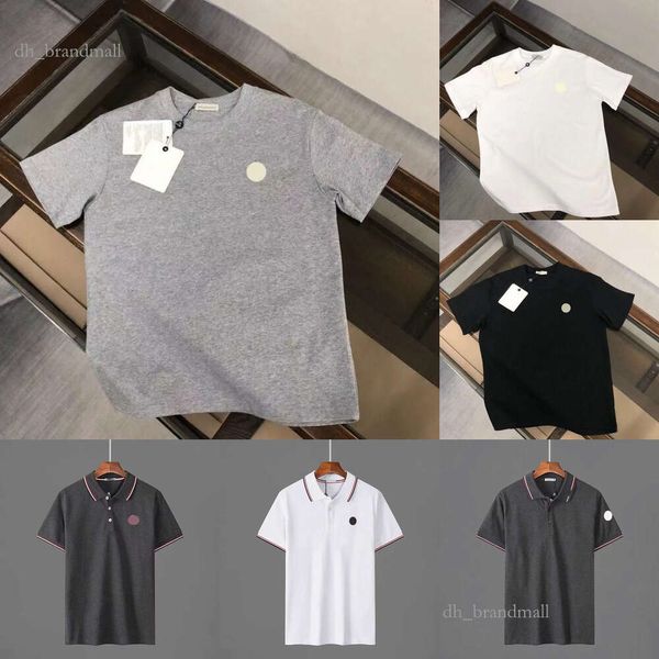 2024 Nuevo diseñador para hombre Polo camisas mujeres camisetas ropa de moda bordado carta negocio manga corta calssic camiseta monopatín casual tops tees M90