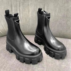 Dames Nieuwe stijl Martin Black Boot Designer Sneaker echt leer 10a topkwaliteit trainer luxe run schoenmode platform casual schoenen met doos buiten wandelen