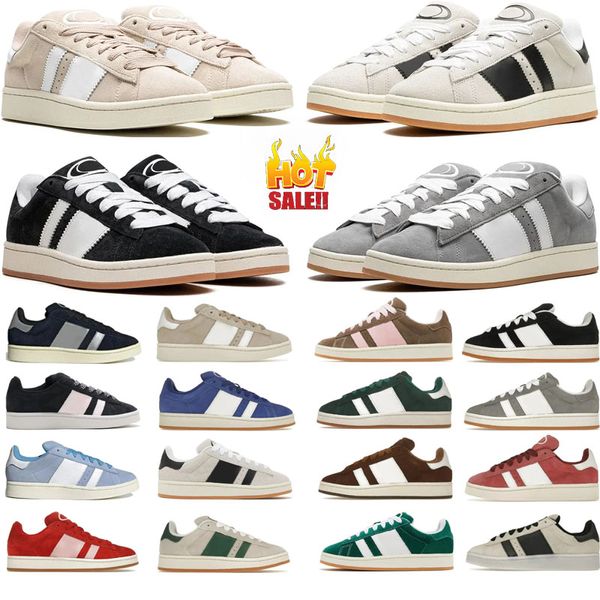 2024 Nouveau designer Spezial Sambaba Handball Campue Vegan Og Chaussures occasionnelles hommes Trainers Cloud White Core Black Collegiate Green Gum Outdoor Sports Sneakers