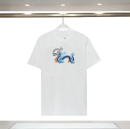 2024 nouveau designer t-shirt été à manches courtes surdimensionné dragon t-shirt hommes t-shirt t-shirt femmes hommes