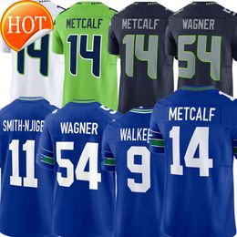 2024 Nuevo Devon Witherspoon Jaxon Smithnjigba Jersey DK Metcalf Jamal Adams Bobby Wagner Quandre Diggs Kenneth Walker III Geno Smith Tyler Lockett Football Football Je