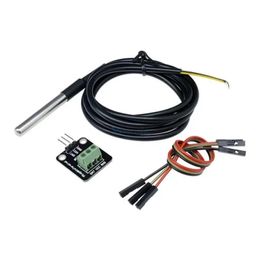 2024 Nieuwe DS18B20 Temperatuursensor Module Suite Arduino Sensor Adapter For DS18B20 Sensor Module Kitfor DS18B20 Sensor Module Kit voor