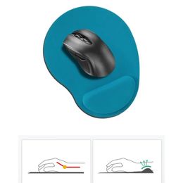 2024 Nieuwe ergonomische polssteun muiskussen comfortabel polsondersteuning niet -slip muizen mat zachte muispad voor pc -laptop Computer2. Niet -slip muizenmat