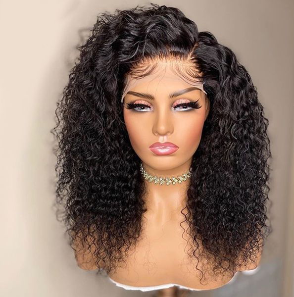 2024 Nouvelles femmes européennes et américaines Fibre Fibre Front Lace Wave Long Curly Hair Wig Manugeur Spot Wholesale Designer Wig