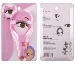 2024 NEW Eyelash Tools 3 in 1 Makeup Mascara Shield Guard Curler Applicator Comb Guide Card Makeup Tool Beauty Cosmetic Tool Dropship- for