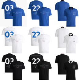 2024 Nieuwe F1 Driver T-Shirt Formule 1 Racing-fans Polo Shirt T-shirt Summer Men Women Ademende t-shirt jersey Tops Plus size Custom